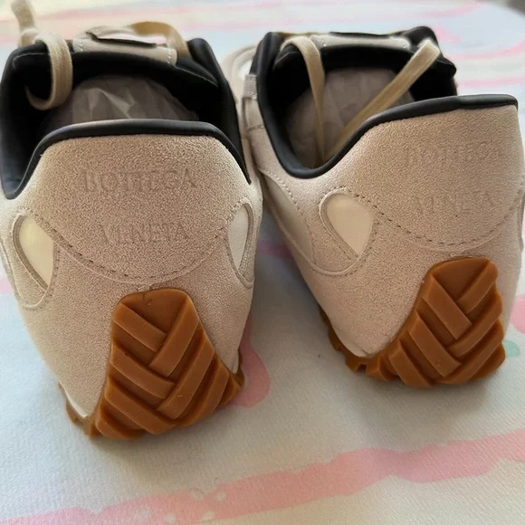 Bottega Veneta Orbit Flash Sea Salt/Black Sneakers - Picture 5 of 7